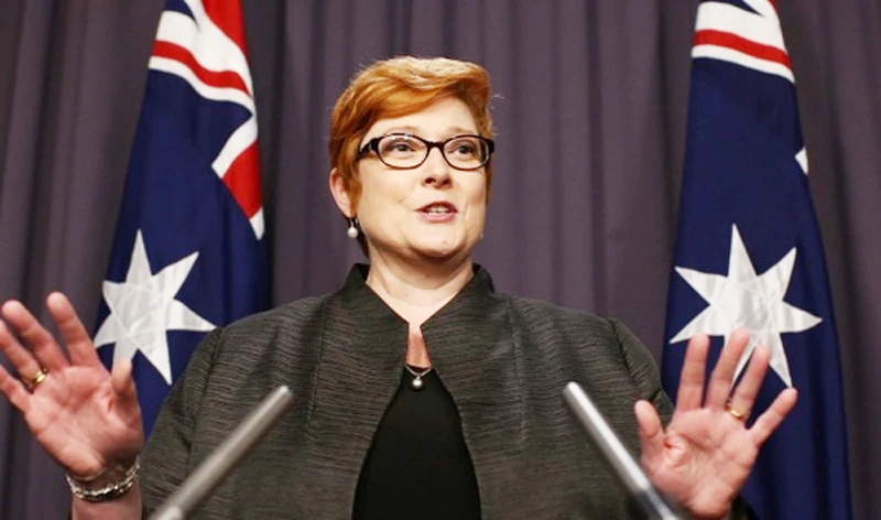 Ngoại trưởng Australia Marise Payne. Ảnh: Financial Review