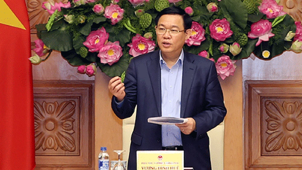 Phó Thủ tướng Vương Đình Huệ chủ trì cuộc họp xây dựng dự thảo Nghị quyết số 01/NQ-CP của Chính phủ