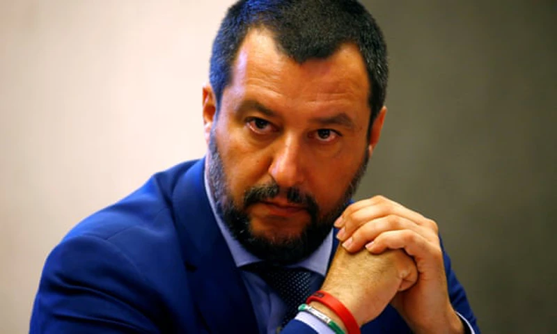 Bộ trưởng Nội vụ Italy Matteo Salvini. (Ảnh: Reuters)