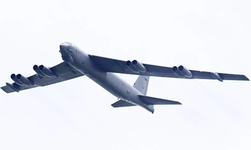Máy bay ném bom B-52 của Mỹ. Ảnh: Reuters