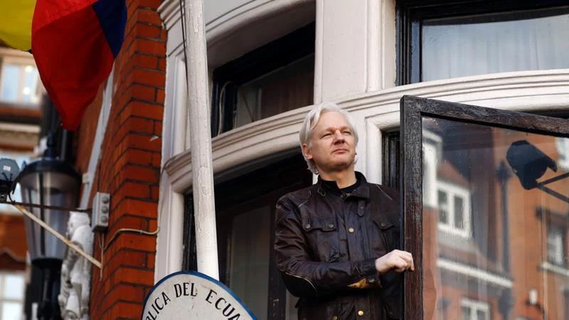 Nhà sáng lập WikiLeaks Julian Assange. (Nguồn: AP)