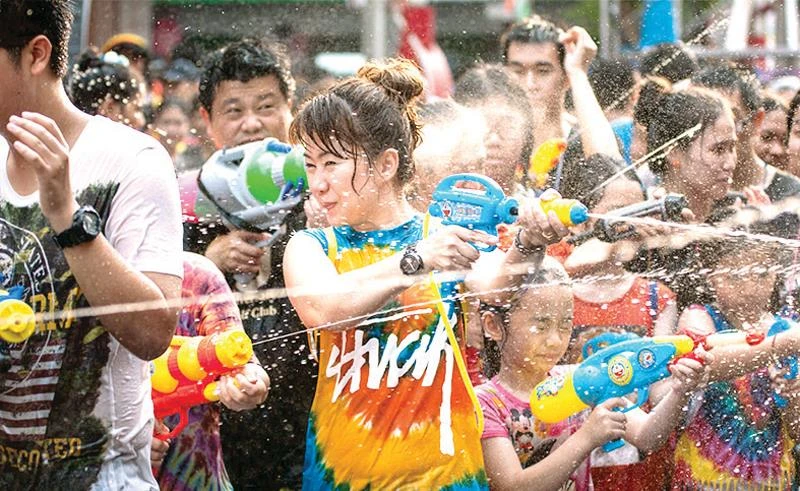 Thái Lan tăng cường an ninh dịp lễ Songkran