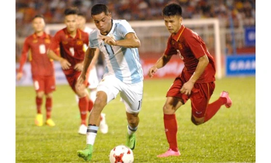 U20 Việt Nam thua U20 Argentina 1 - 4