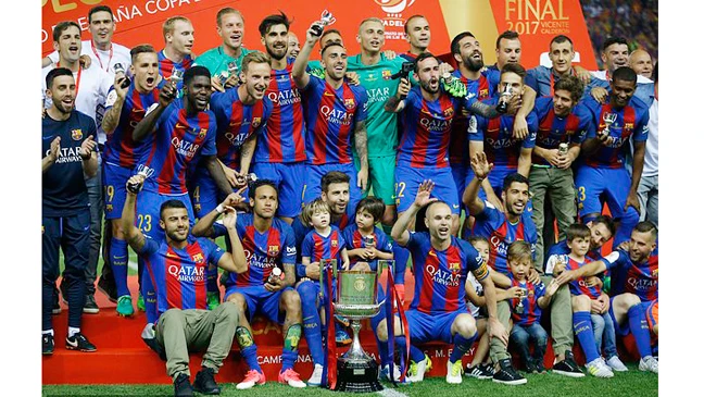Barcelona tránh được cảnh trắng tay nhờ danh hiệu vô địch Cúp Nhà vua.