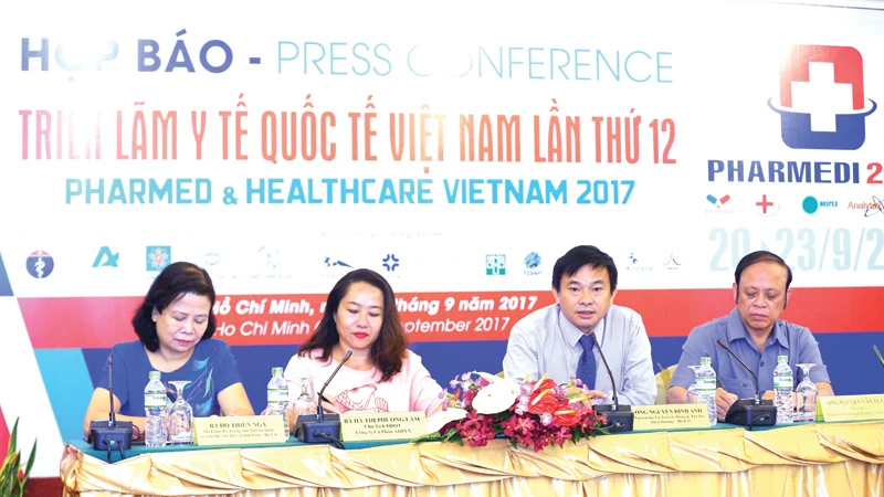 Triển lãm Y tế Quốc tế Việt Nam 2017 diễn ra từ 20-9 đến 23-9