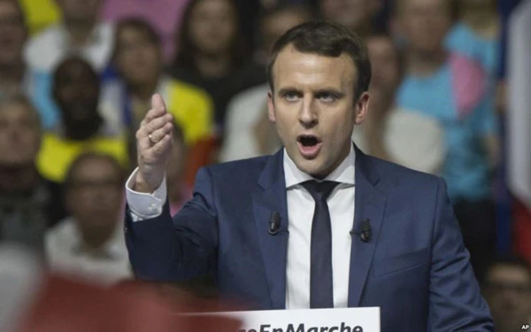 Tổng thống Pháp Emmanuel Macron. Ảnh: AP