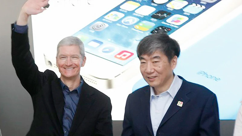 Apple doanh thu khủng tại Trung Quốc