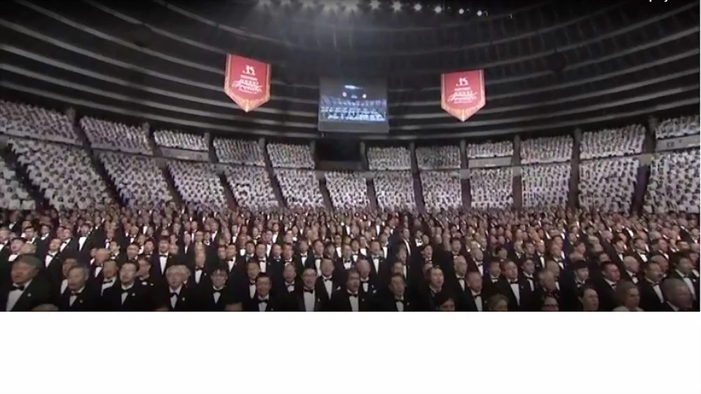 Dàn đồng ca 10.000 người hát mừng Giáng sinh tại Nhật Bản