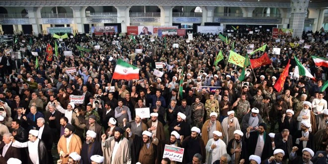 Hàng loạt các cuộc biểu tình đã nổ ra tại các thành phố lớn trên khắp Iran