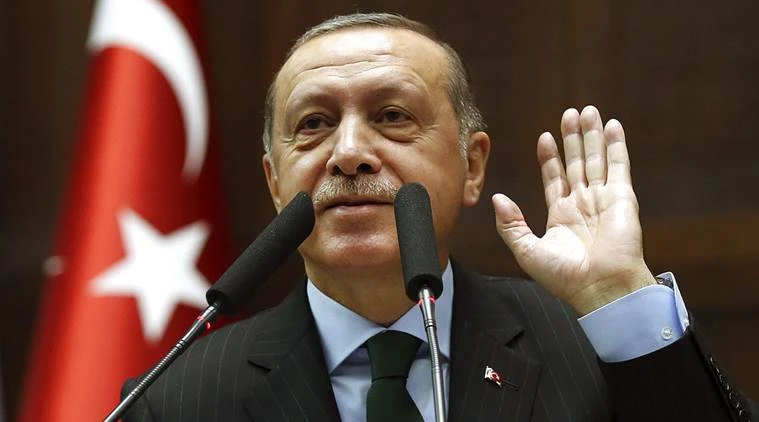  Tổng thống Thổ Nhĩ Kỳ Recep Tayyip Erdogan sẽ đến Paris . Ảnh: AP