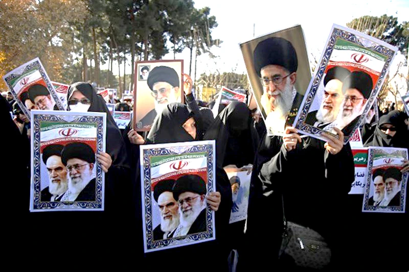 Biểu tình ôn hòa ủng hộ Chính phủ Iran 