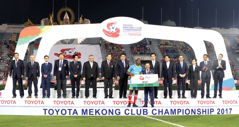 Với nỗ lực tuyệt vời Sanna Khánh Hòa đạt Huy chương bạc Toyota Mekong Championship Cup 2017