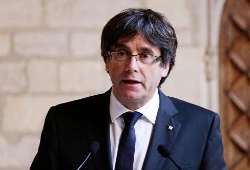 Cựu Thủ hiến vùng Catalonia Carles Puigdemont