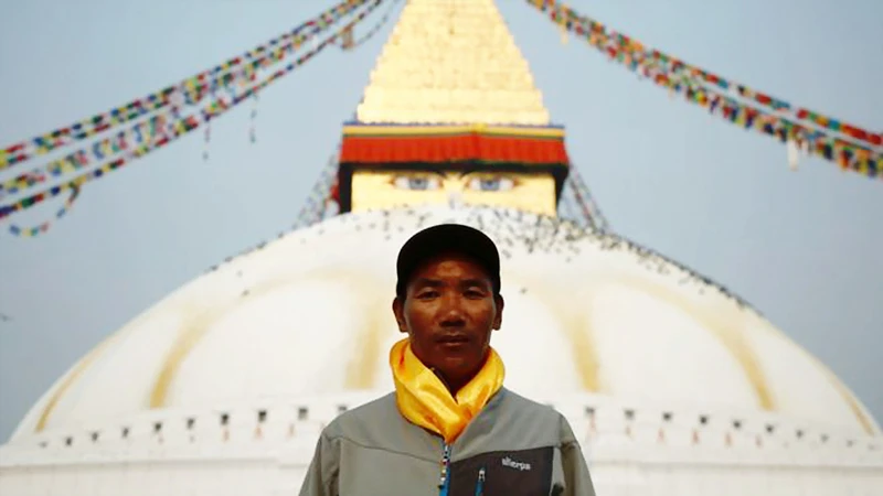 Người Sherpa muốn phá kỷ lục leo núi Everest