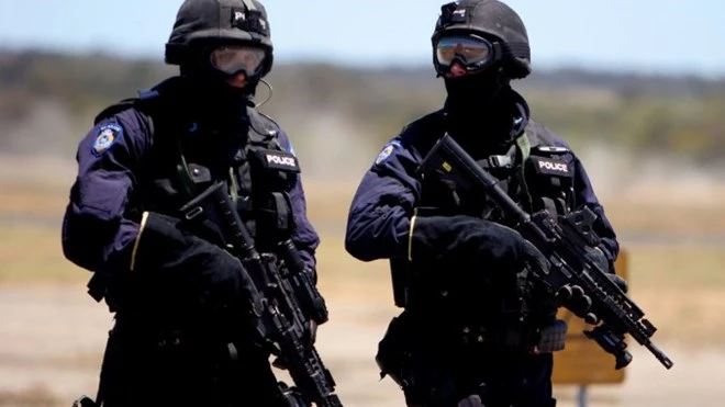 Cảnh sát chống khủng bố của Australia. Nguồn: NOISEJOURNAL.COM