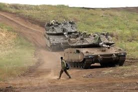 Binh sỹ Israel tham gia một cuộc tập trận tại khu vực cao nguyên Golan