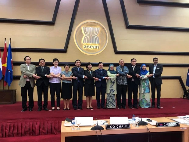 Các đại biểu tại cuộc họp. Nguồn: Phái đoàn Việt Nam tại ASEAN