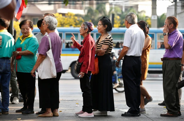 Tới năm 2030, hơn 1/4 dân số Thái Lan sẽ là những người trên 60 tuổi