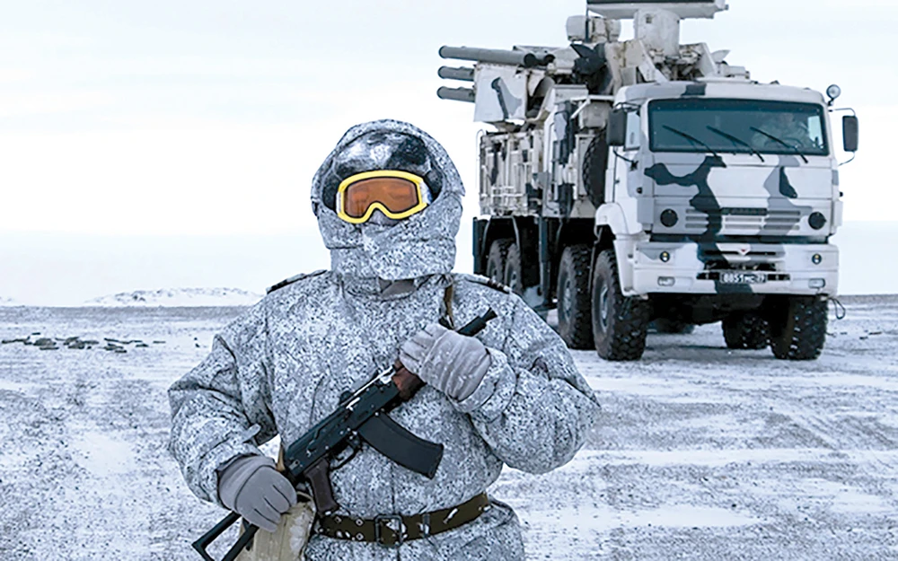 Lực lượng của Nga tăng cường hiện diện tại Bắc cực. Ảnh: AP