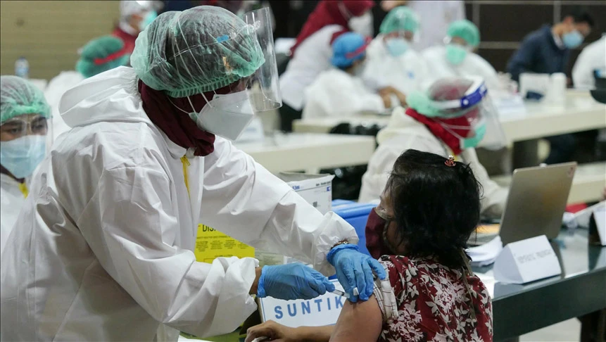 Indonesia đang đẩy mạnh chương trình tiêm vaccine phòng Covid-19