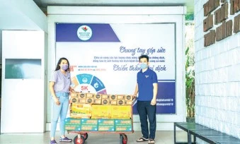 Nestlé Việt Nam hỗ trợ hơn 8.000 phần quà đến tình nguyện viên