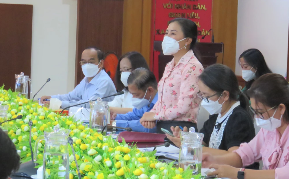 Đoàn giám sát Ủy ban MTTQ Việt Nam TPHCM làm việc với TP Thủ Đức