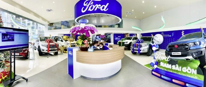 Sài Gòn Ford Nam Sài Gòn: Đại lý đạt tiêu chuẩn toàn cầu Ford Signature