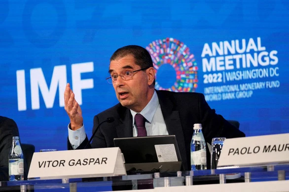 Ông Vitor Gaspar, Giám đốc phụ trách các vấn đề tài chính của IMF. Ảnh: REUTERS
