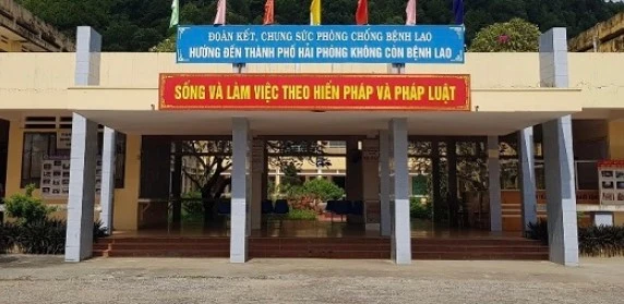 Bệnh viện Phổi Hải Phòng. Ảnh: Cổng thông tin TP Hải Phòng