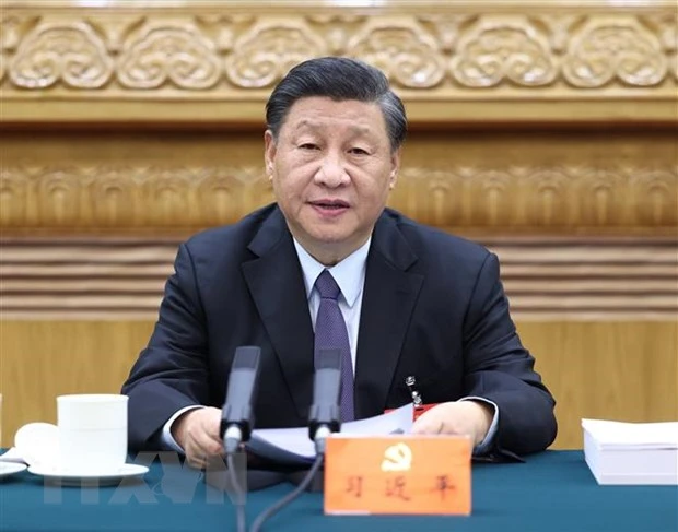 Tổng Bí thư Ban Chấp hành Trung ương Đảng Cộng sản Trung Quốc Tập Cận Bình. Ảnh: THX/TTXVN