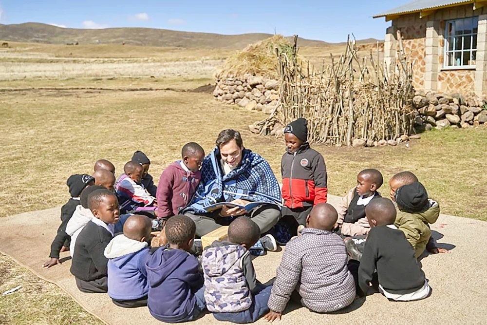 Federer và hoạt động thiện nguyện ở Lesotho