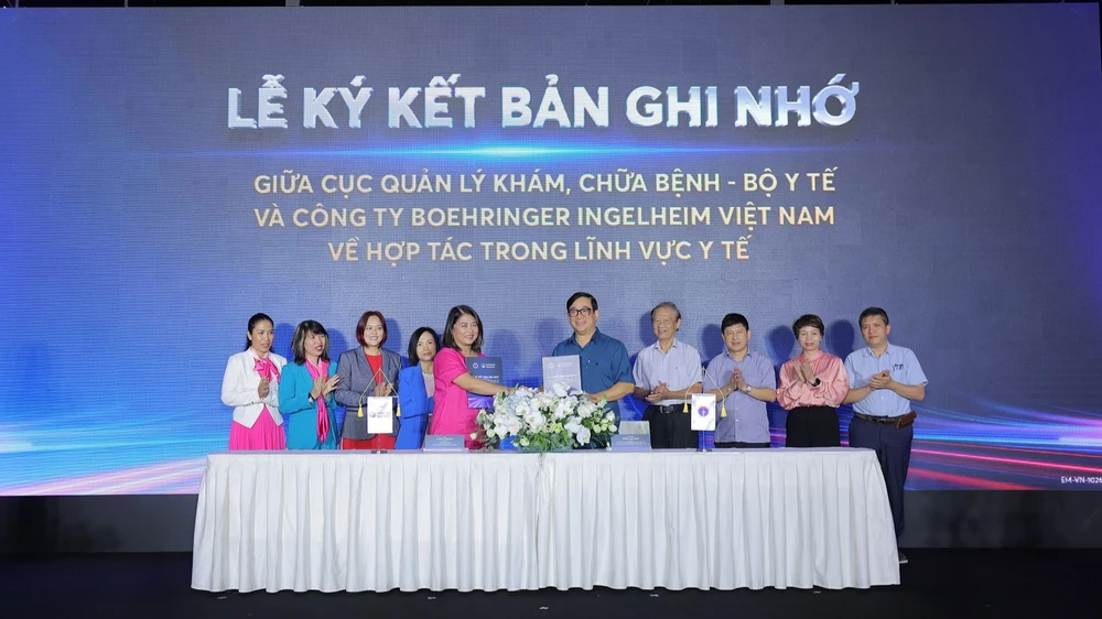 Boehringer Ingelheim chung tay cùng Bộ Y tế nâng cao chất lượng chăm sóc sức khỏe cho bệnh nhân Việt Nam 