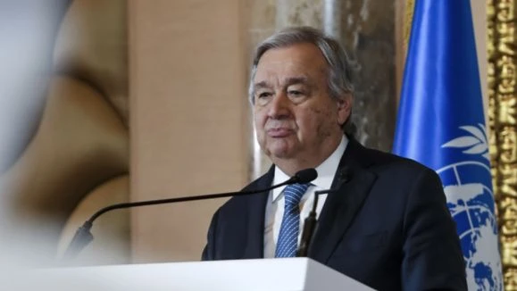 Tổng thư ký Liên hợp Quốc Antonio Guterres. Ảnh: GETTY