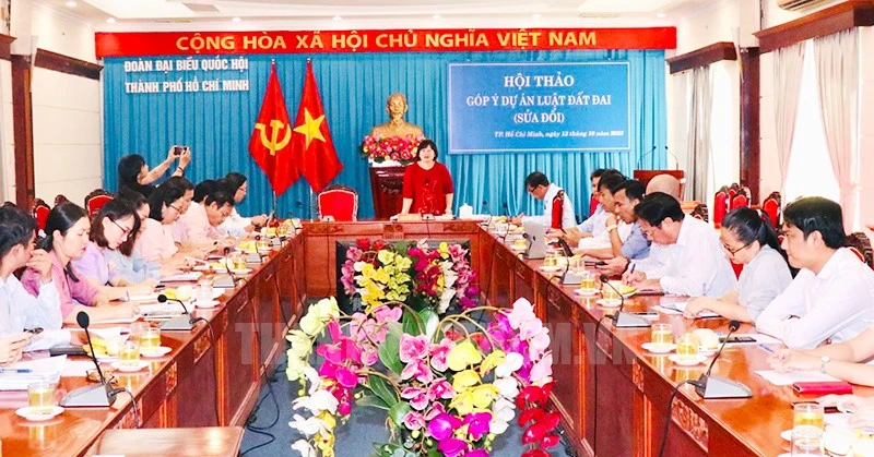 Quang cảnh hội thảo. Ảnh: hcmcpv