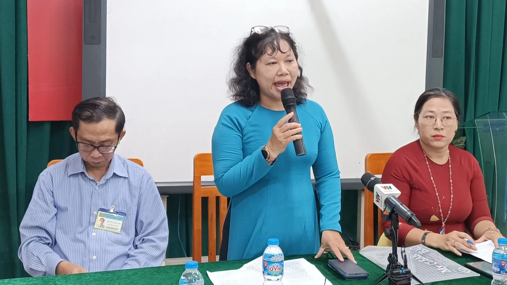 Hiệu trưởng Trường THCS Đồng Khởi (quận 1) thông tin chính thức về kế hoạch tổ chức cho học sinh xem phim "Đất rừng phương Nam"