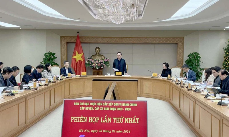 Phó Thủ tướng Chính phủ Trần Lưu Quang phát biểu chỉ đạo Phiên họp. Ảnh: Daibieunhandan.vn