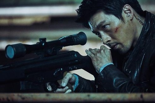 A still from the Korean action thriller "Confidential Assignment" (Yonhap)