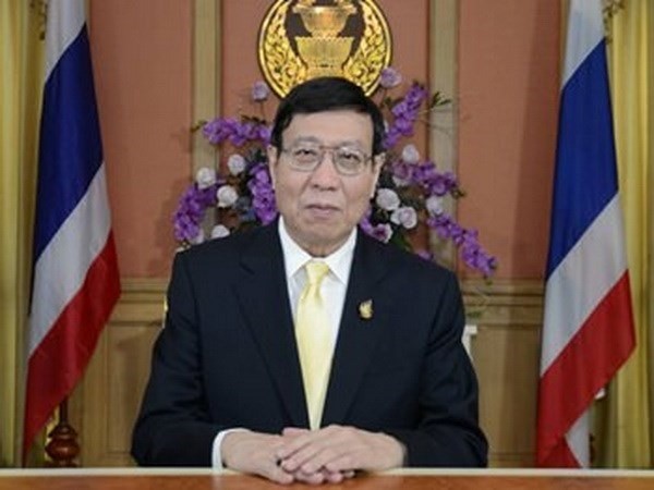 President of the National Legislative Assembly of Thailand Pornpetch Wichitcholchai. — Photo pattayamail.com 