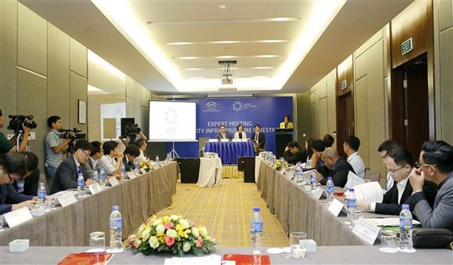 An overview of a workshop organised by the Committee on Trade and Investment (CTI) (Photo: VNA)