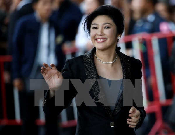 Thai government will revoke passports of former Prime Minister Yingluck Shinawatra, a fugitive after fleeing judgment in her rice scheme trial. (Photo: EAP/VNA)