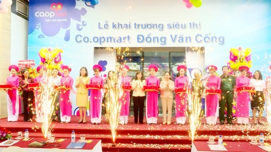 The opening ceremony of Dong Van Cong Coopmart, Thanh My Loi ward, District 2, HCMC