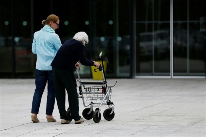 Ageing populations and increasing longevity across Europe mean that the number of older people - with and without disability - is set to increase sharply. —AFP/VNA Photo