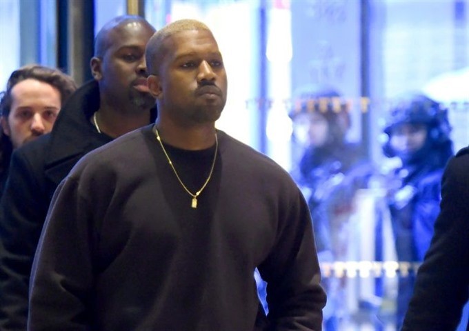 Kanye West’s last major public appearance came last December when he unexpectedly showed up at Trump Tower. — AFP Photo