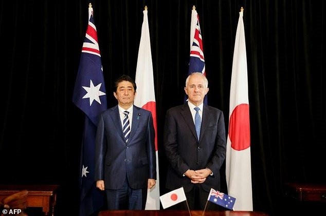 Japan and Australia are seeking to bolster their military ties amid spiking tensions in the region. — AFP/VNA