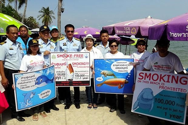 Smoking ban comes into force at 24 beaches in Thailand