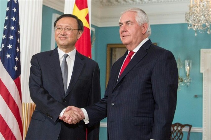 Trade on agenda as China’s top envoy visits US