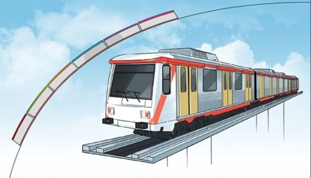 LRT (Light Rail Transit) illustration. (Photo: TEMPO/Indra Fauzi)