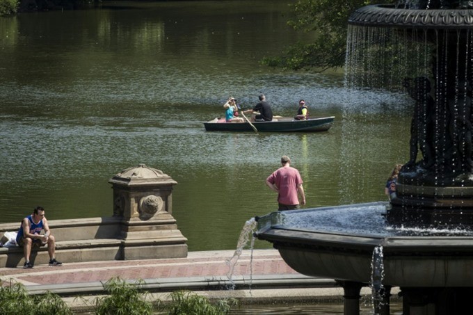 New York’s Central Park is set to go car-free. — AFP Photo