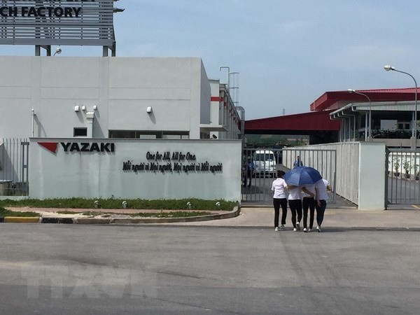 At Japanese invested Yazaki Co.Ltd in Quang Ninh