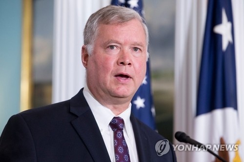 This EPA file photo shows Stephen Biegun, the U.S. special representative for North Korea. (Yonhap)